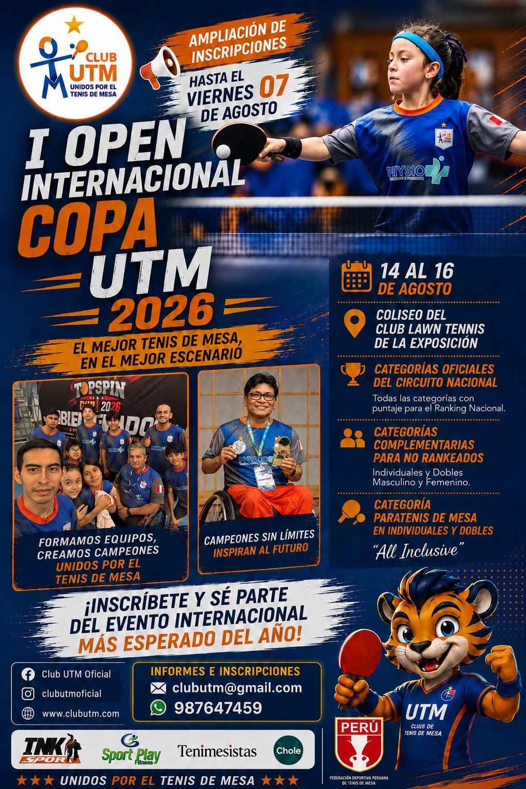 Open Internacional UTM